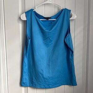 Vibrant Blue Sleeveless Tank Top